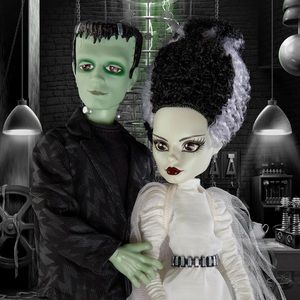 Frankenstein & Bride of Frankenstein Monster High Skullector Doll Set SOLD OUT